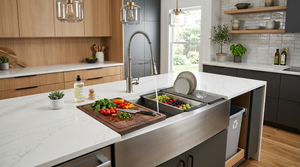 Kitchen Sinks Buyer Guide: Single Bowl vs Double Bowl vs Workstation Sinks