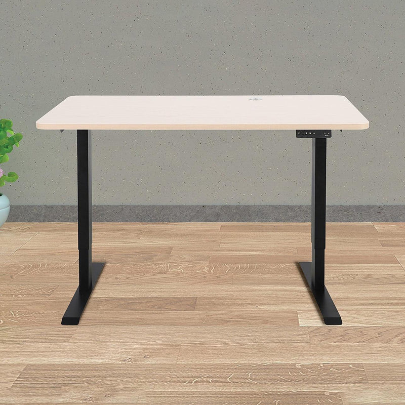 Palermo Standing Desk Table Top 140 x 70cm White Oak Furniture