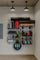 Slatwall Storage Pack for Retail Display Garage Storage - Grey PVC Panels