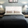Double White PU Leather Bed Headboard Bedhead