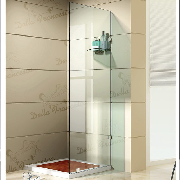 800 x 800mm Walk In Wetroom Shower System By Della Francesca