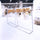 Commercial Clothing Garment Rack Retail Shop White