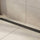 100cm Tile Insert Black Grate Drain w/Centre outlet Floor Waste