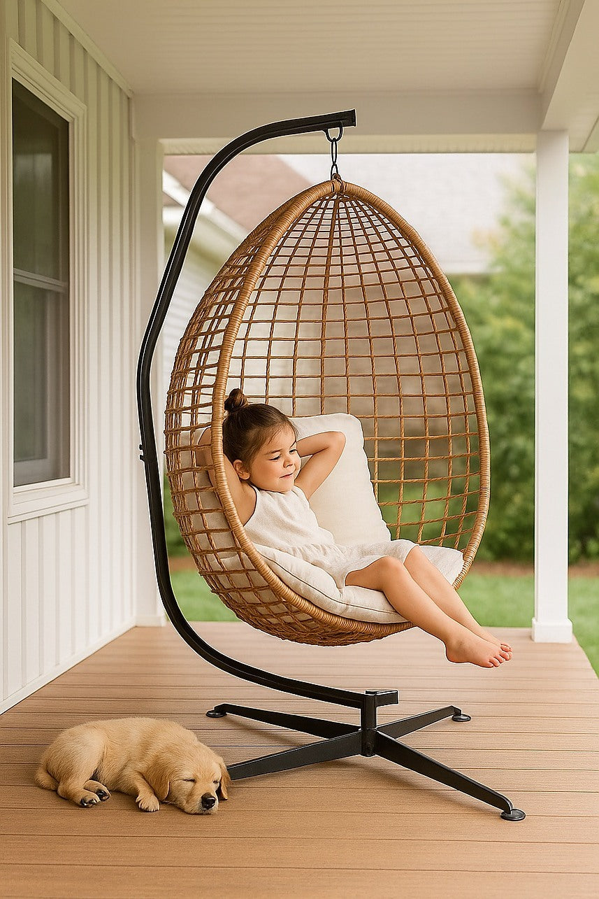 Hanging Hammock Stand Air Chair Stand Outsunnny Hammock Chair
