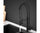 Basin Mixer Pull-Out Kitchen Tap Faucet Laundry Sink in Black