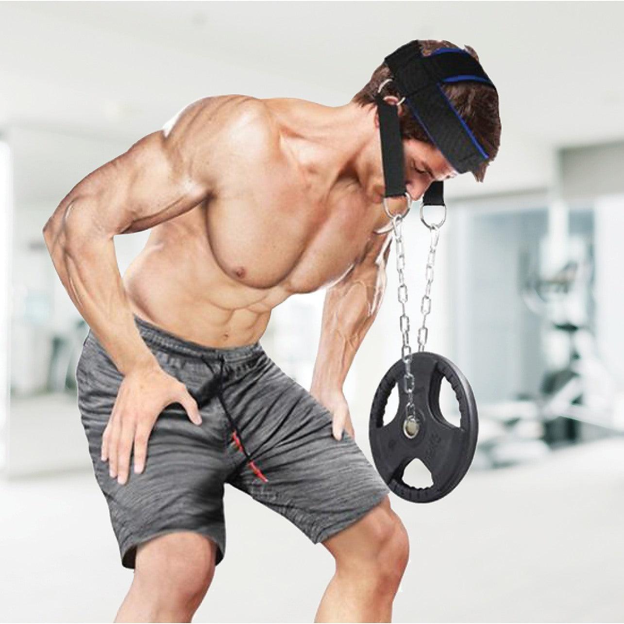 Back Pain Dumbbell Neck Exercises Neck Stabilization Neck