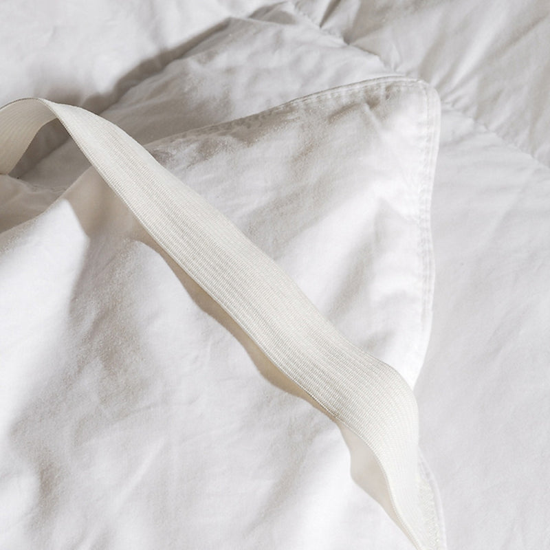 100 Cotton White Duck Feather Mattress Topper Australia's DIY