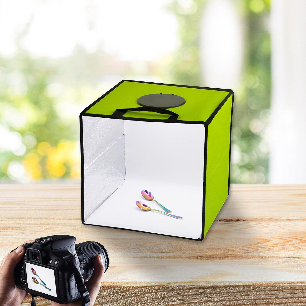 Lightbox Amazon White Box Photography 12'' LED Light Room Photo