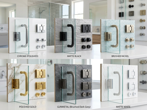 Shower Screen Hardware Finishes Explained: Chrome, Black, Nickel, Gold, Gunmetal and White