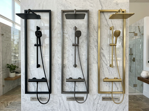 Shower Screen Hardware Finishes Explained: Chrome, Black, Gunmetal or Gold?