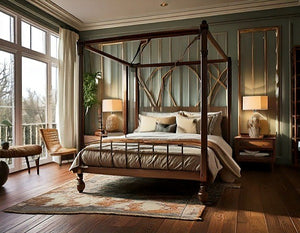 Home and Furniture &gt; Bed Frames &gt; 4 Post Bed Frame