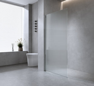Bathroom and Kitchen > Shower Screens > Shower Panels > Reeded &amp; Fluted Glass Shower Screens
