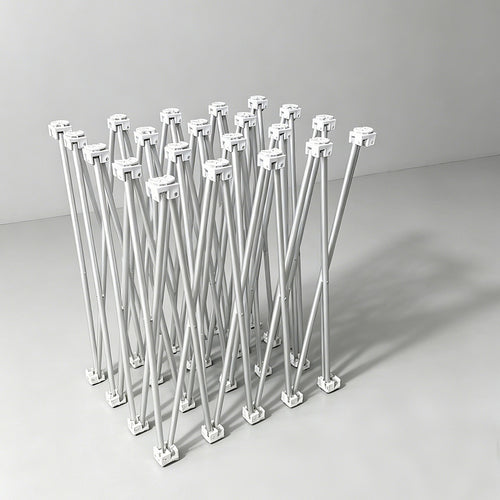 Pop Up Banner Stand 3.05m X Frame Aluminium Display