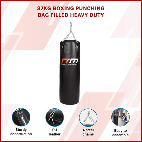 37kg Boxing  Punching Bag Filled Heavy Duty