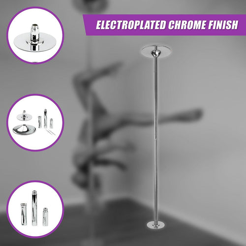 Portable Dance Spinning Pole Dancing Home Gym Fitness