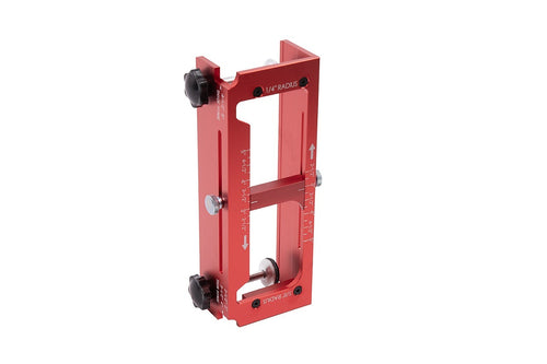 Door Hinge Jig Aluminium Adjustable Template Kit 63–127mm