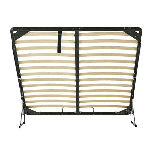 Gas Lift Bed Mechanism – Double Bed Frame with Wooden Slats