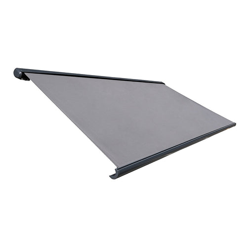 Motorised Folding Arm Awning 5x3m | Full Cassette Grey
