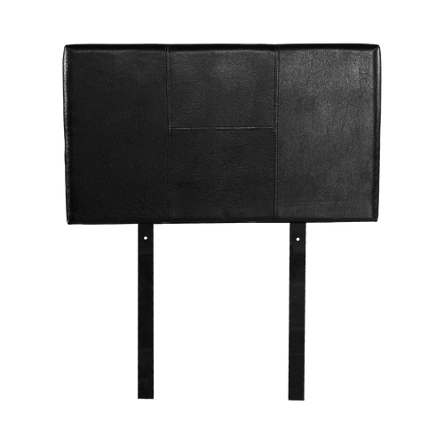 Single Black PU Leather Bed Headboard Bedhead