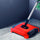 Sweep Carpet & Floor Manual Light Sweeper Dual Rotating Brushes