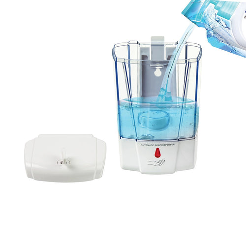Automatic Liquid Soap/Alcohol Sanitizer Dispenser 700ML Hands-Free Sensor Wall