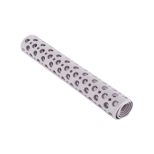60x90cm Grey Non Slip Bath Mat TPE Shower Mat with Suction Cups