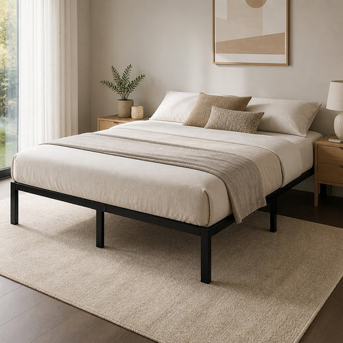 Queen Heavy-Duty Steel Bed Frame Base for Australian Mattresses