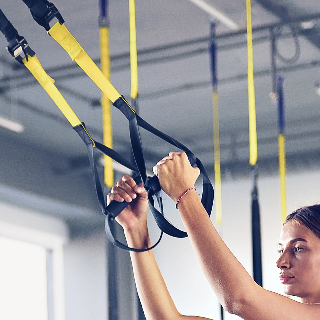 Suspension Trainer Straps Workout - Sports & Fitness > Home Fitness