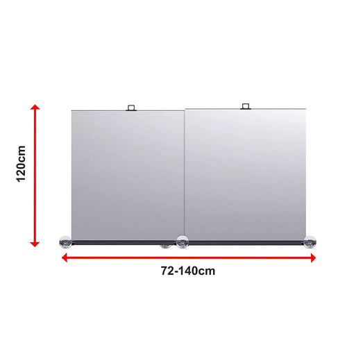 Retractable Car Windshield Sunshade – Telescopic UV Sun Visor for Front Window