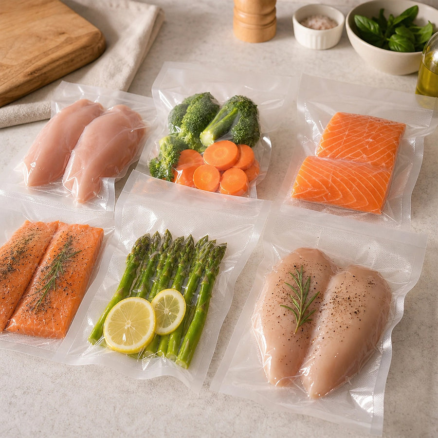 28x40cm 100pcs Vacuum Sealer Bags Food Storage BPA Free