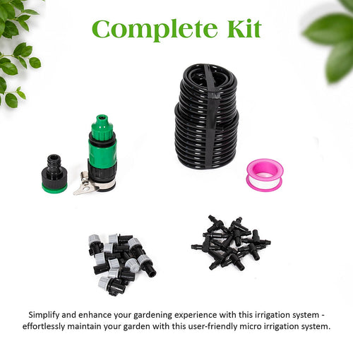 10m Irrigation Hose Garden Kit