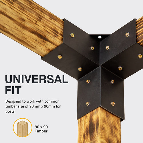 DIY Pergola Kit – Double Set with Brackets