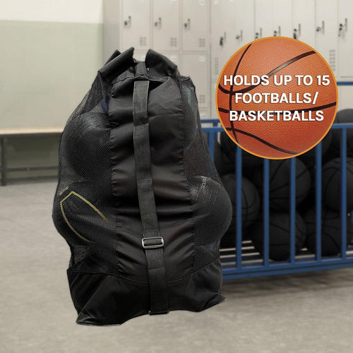 Extra Large Sports Ball Carry Bag Waterproof Football Basketball Volleyball Soccer Rugby NetBall