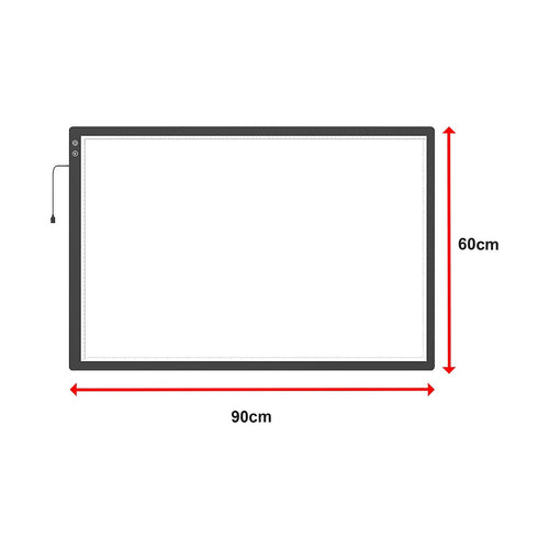 A1 LED Light Box for Drawing, Tracing & Calligraphy Artists Pad