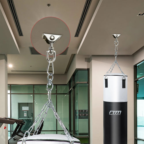 360 Degree Swivel Swing Hanger with Stainless Steel Hook for Ceiling Heavy Duty Hanging Gym Equipment