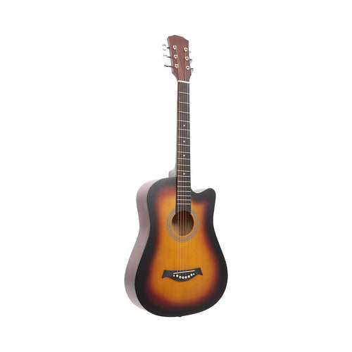 38" Full Size Acoustic Guitar – Wooden Beginner Guitar for Adults & Teens