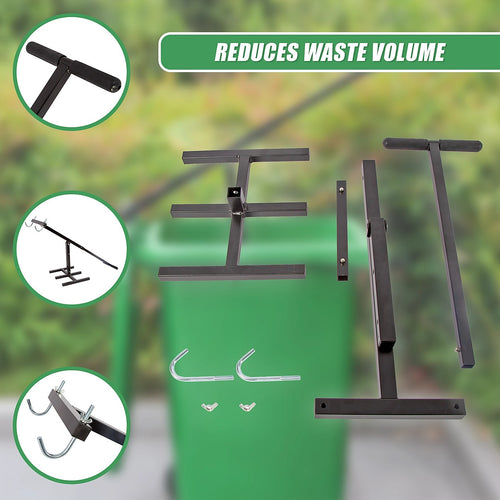 Manual Wheelie & Recycle Bin Compactor – Waste Crusher | Reduce Rubbish Volume