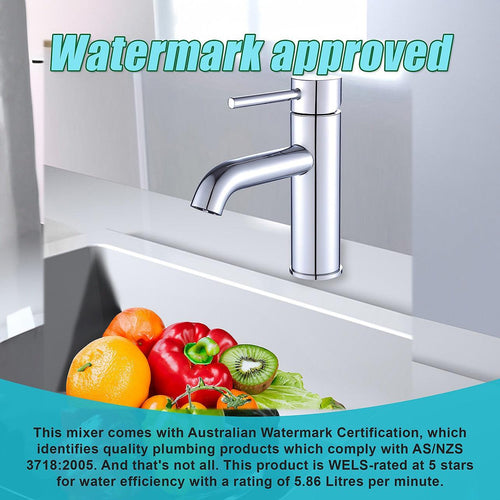  Basin Mixer Tap Faucet -Kitchen Laundry Bathroom Sink 