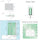 120cm Frameless Glass Bath Screen with Brass Brackets - Chrome