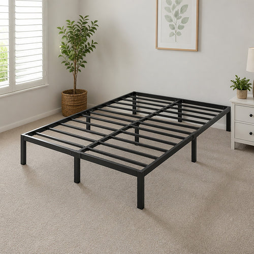 Double Heavy-Duty Steel Bed Frame Base for Australian Mattresses
