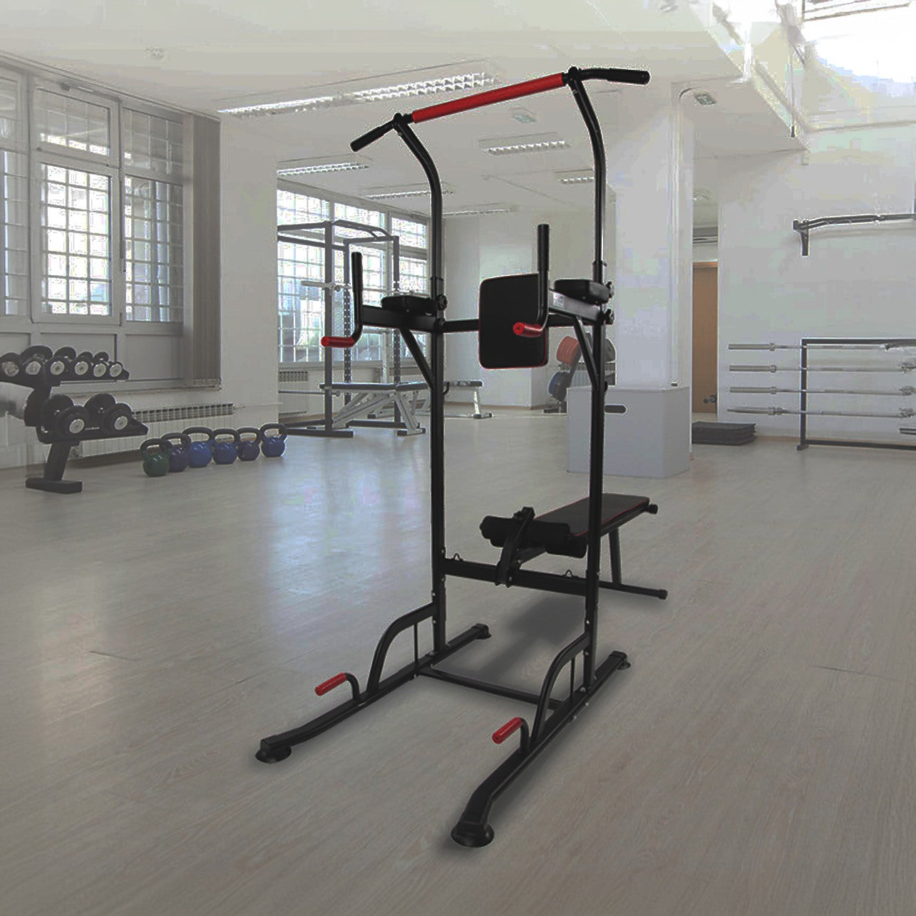 Power Tower Multi Station Home Gym Equipment - Main Image