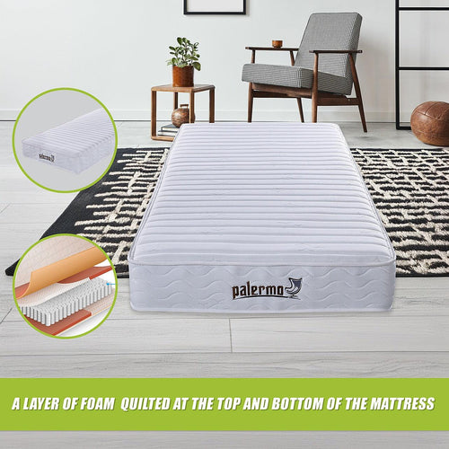 Contour Encased Coil King Single Mattress - CertiPUR-US Certified Foam