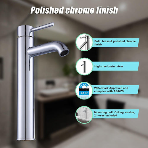  Basin Mixer Tap Faucet -Kitchen Laundry Bathroom Sink