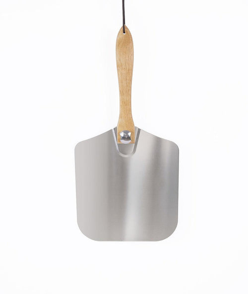 Pizza Peel Paddle w/ Foldable Handle for Baking Oven & Grill Aluminium