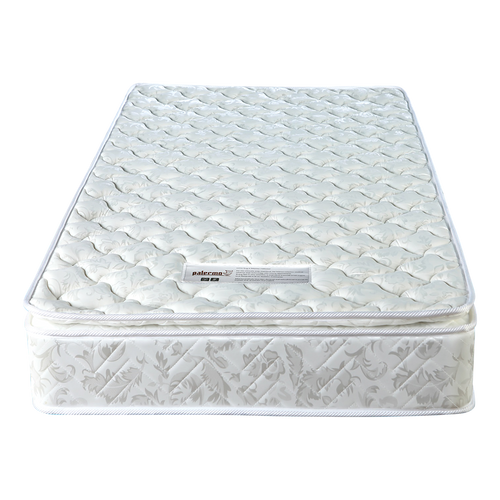 Palermo Single Luxury Latex Pillow Top Topper Spring Mattress