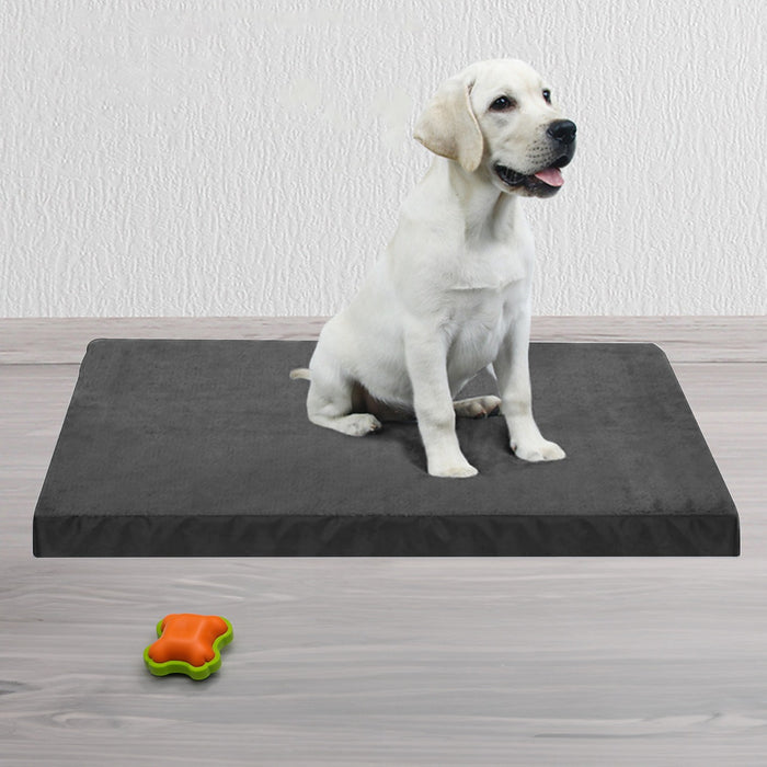 110 x 85cm Orthopedic Pet Dog Bed Mattress Therapeutic Joint Pain Comfort