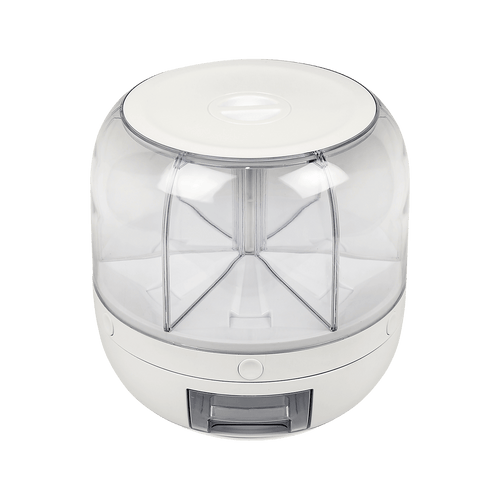 Rice Storage Cereal Dispenser Grain Container Rotating Dry Food Box