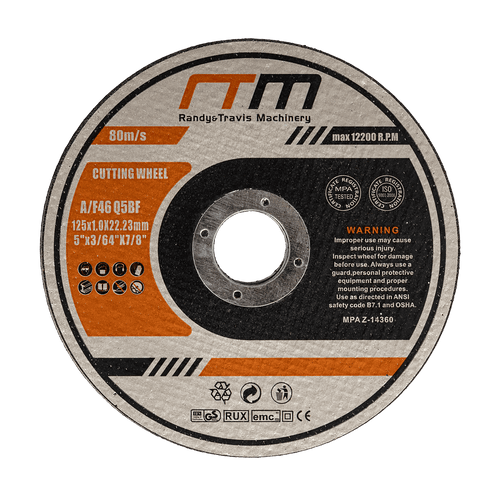 100 x Cutting Discs 125mm 5" Angle Grinder Disc Metal Cut Off Wheel Thin