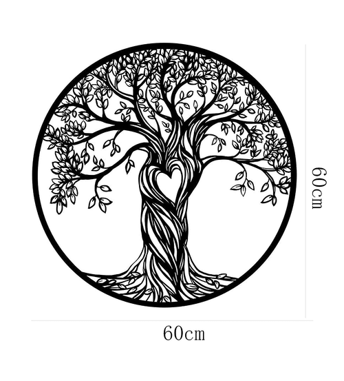 Tree Life Wall Decoration Metal Tree Wall Sculpture