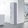 Grey 2-Door Locker for Office Gym Shed School Home Storage - Padlock-operated